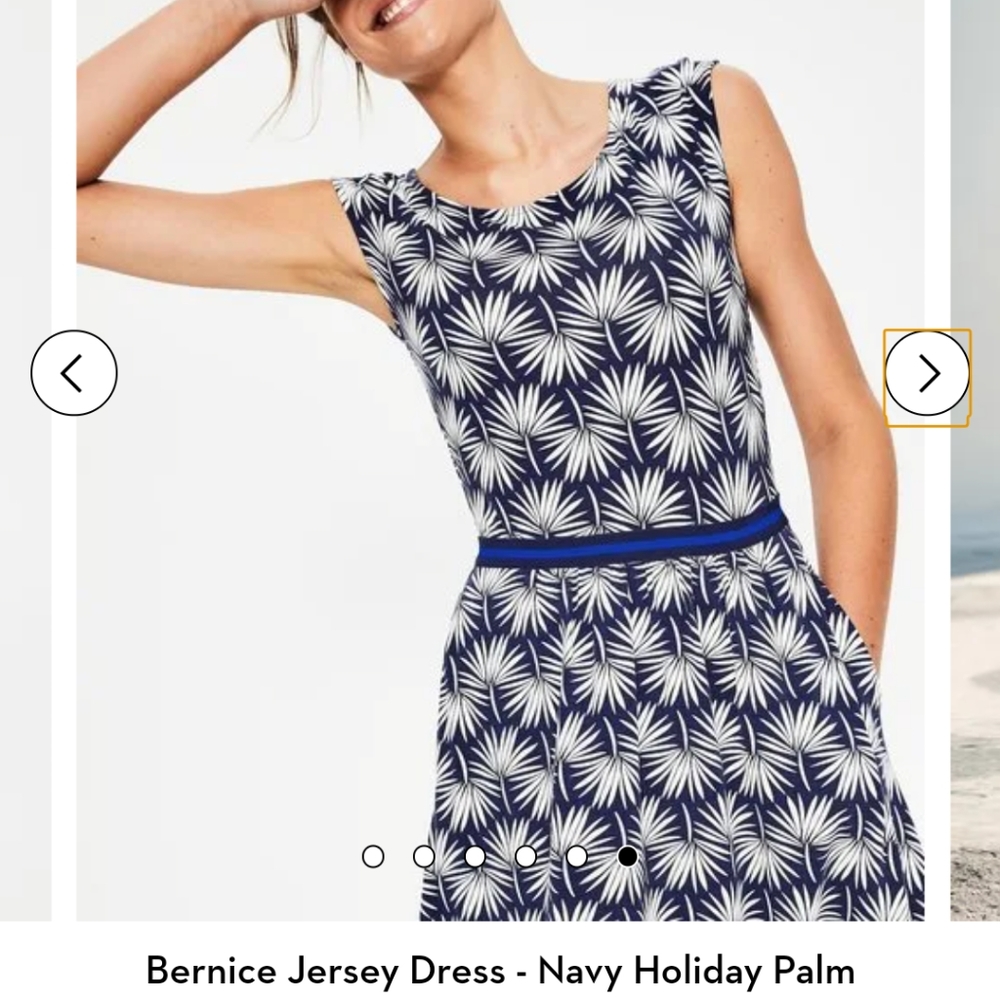 Boden bernice jersey dress